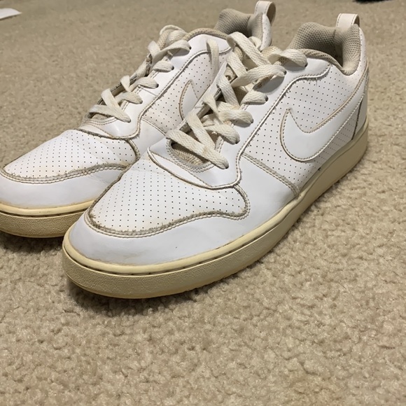 Nike Court Borough Low Triple white Shoes Size 10.5 - Picture 4 of 8